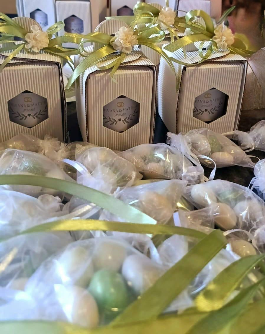 Bomboniere, Segnaposto o box regalo