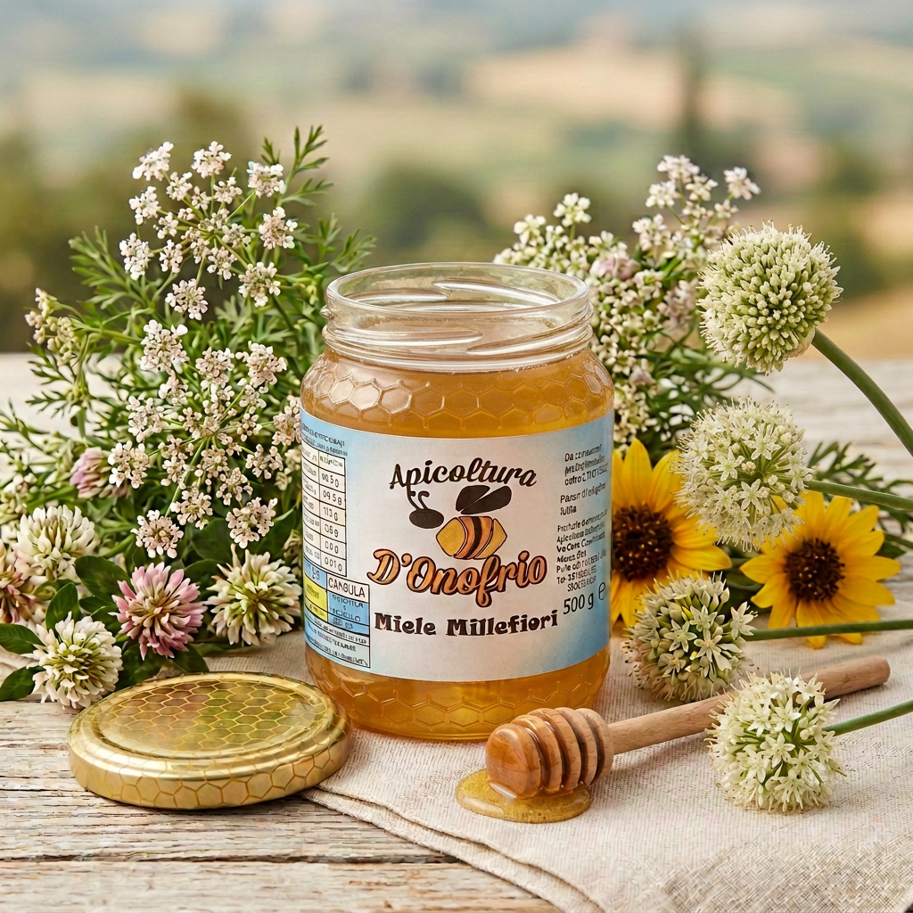 Miele Millefiori con prevalenza di Coriandolo